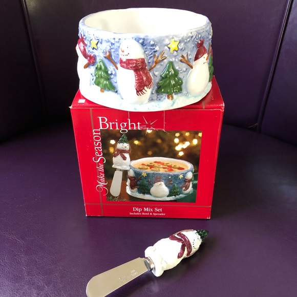 Dip Mix Set - Bowl & Spreader - Picture 2 of 6